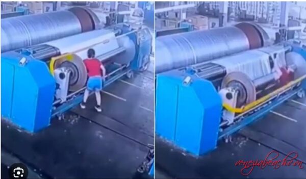 Zusammenfassung lathe machine incident real video