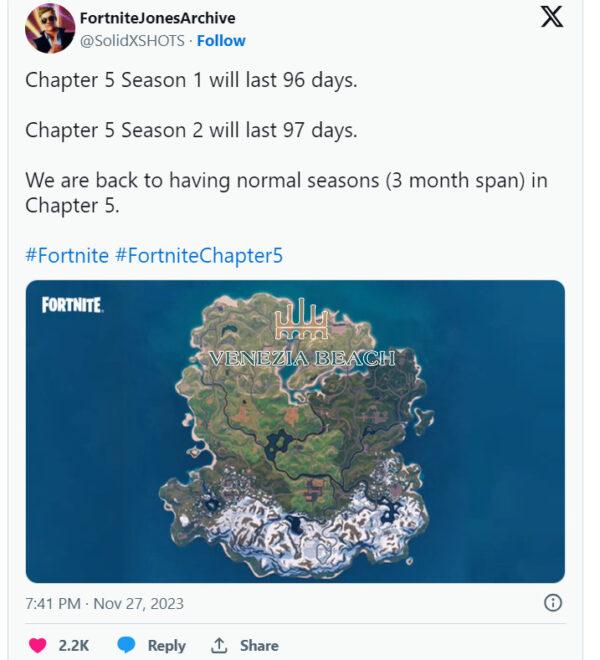 Fortnite Chapter 5 Leaks - Fortnite OG Is Coming To An End - Fortnite Chapter 5 Release Date