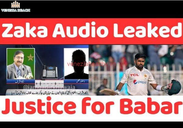 Zaka ashraf audio Leak on Twitter
