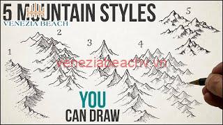      A Comprehensive Guide: How to Draw Mountains on Maps   