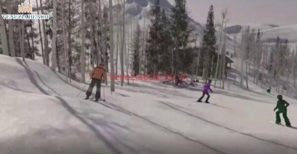 Garnet ring sandler ski accident , Crash video