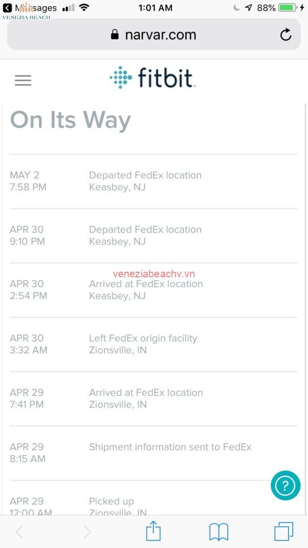Understanding the meaning of a departed FedEx location