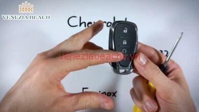 how to replace chevy key fob battery