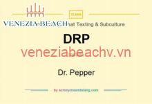 what does drp mean in text