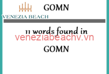 what does gomn mean in text