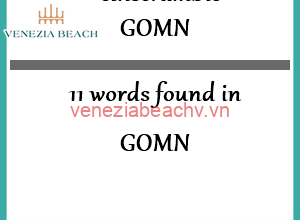 what does gomn mean in text