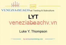 what does lyt mean in text