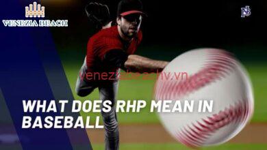 what does rhp mean in baseball
