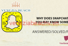 what does you may know on snapchat mean